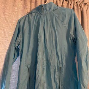 LL Bean Women's Windbreaker (color: sky blue, size: M)